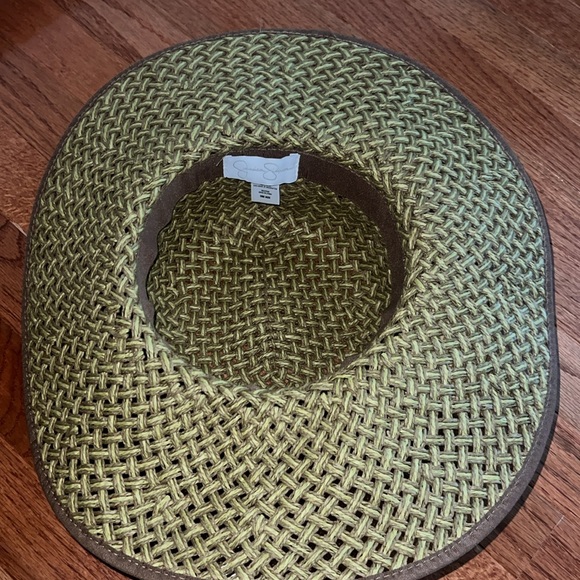 Jessica Simpson Large Bow Floppy Summer Sun Hat Women’s One Size - Picture 5 of 5
